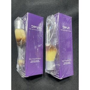 Dimot Blur Imperfections Cosmetic Brush Sets Lot of 2 New Sealed Cruelty Free
